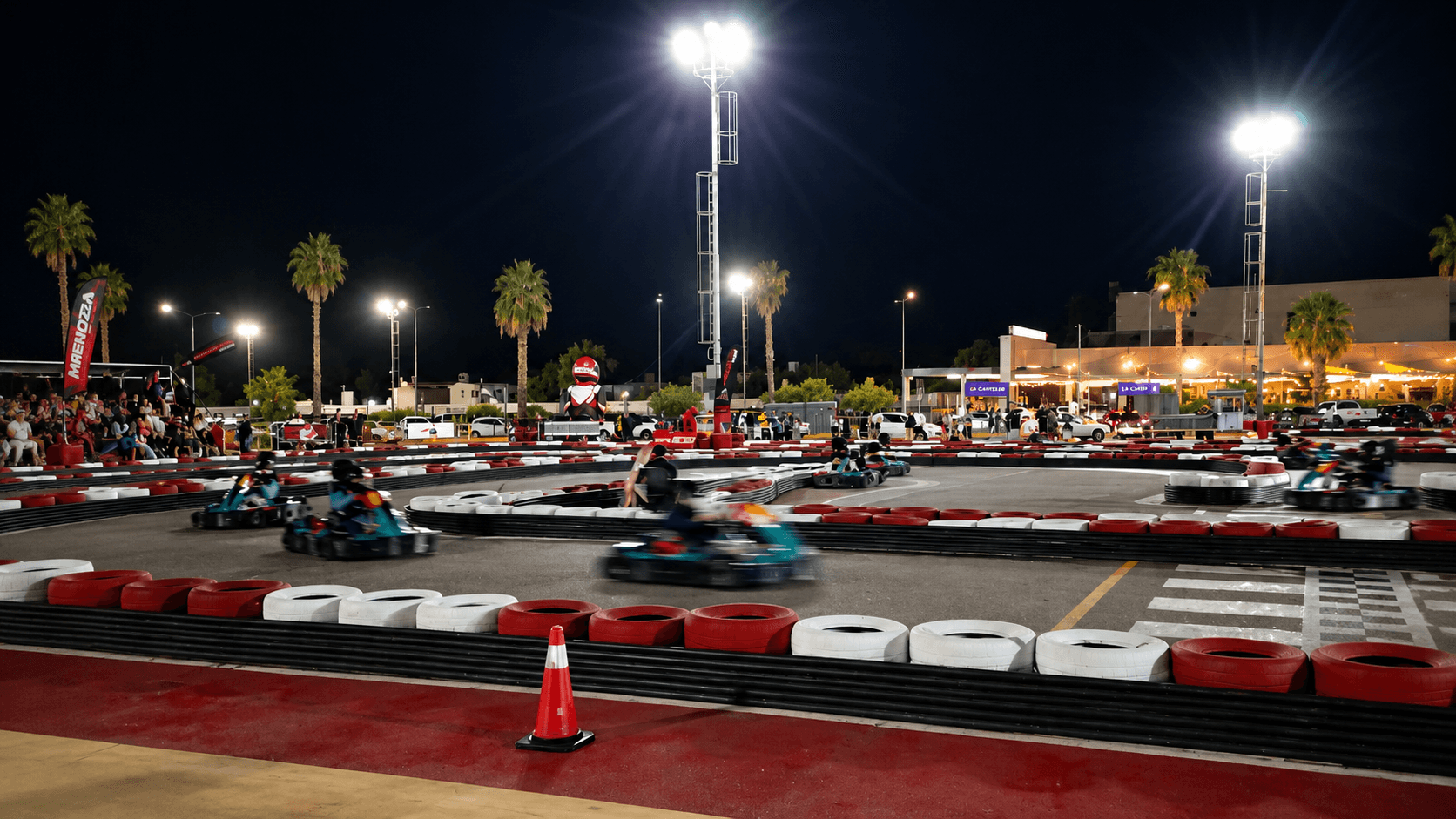 Piloto en kart